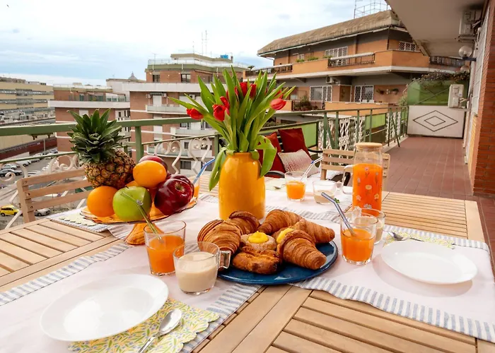 Vatican Luxury With Large Terrace - Walk To St Peter & Foro Italico - Ashouse Collection *